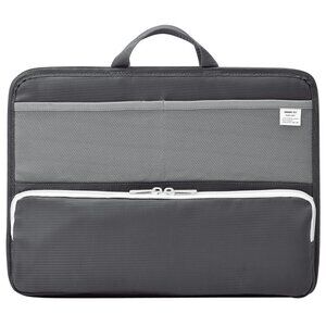 7022 A7664-24 Bag-in-Bag, Stand Pocket, A4, Horizontal Stand, Black